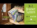 X-Series Bracket System Pilaster Support Clip - 250 per box - Video 5 of 1