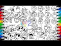 Inside Out 2 Coloring Pages Mix Coloring All Emotions from Inside Out