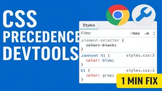 CSS Precedence Devtools - How Chrome DevTools Reveals Rule Order