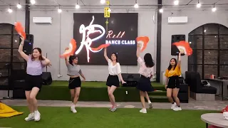 mang chung grain in ear dance remix chinese fan dance choreography by aurell liow