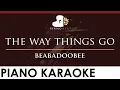 Download Lagu beabadoobee - the way things go - HIGHER Key (Piano Karaoke Instrumental)
