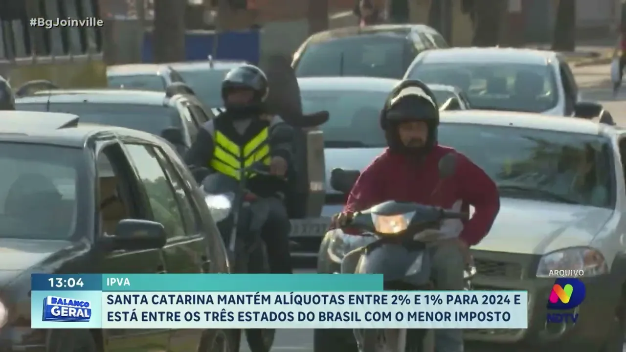 Impostos leves: Santa Catarina é destaque nacional com alíquotas do IPVA mantidas em 2024!