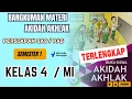Download Lagu TERLENGKAP | Rangkuman materi AKIDAH AKHLAK kelas 4 Semester 1 | Persiapan SAS/ PAS