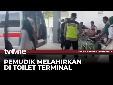Usia Kandungan 5 Bulan, Pemudik Melahirkan di Toilet Terminal