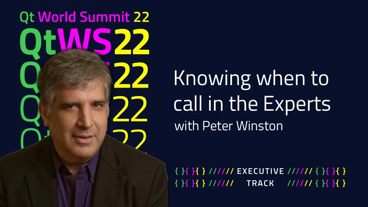 How to Know When it’s Time to Call in an Expert | #QtWS22