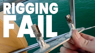 Our Rigging U-Bolt Sheared Off | Sailing & Sailboats Ep 294