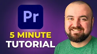 Premiere Pro Tutorial 2026 - Beginner To Pro In 5 Minutes