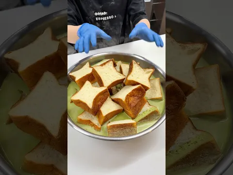 超濃厚抹茶フレンチトースト🍵🍞 #japanesefood