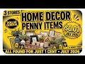 DOLLAR GENERAL PENNY SHOPPING HOME DECOR ITEMS FOUND FOR A PENNY AT 3 STORES - JULY 2026