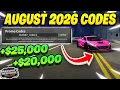ALL WORKING CODES IN ROBLOX ERLC AUGUST 2026 Emergency Response Liberty County Codes 2026