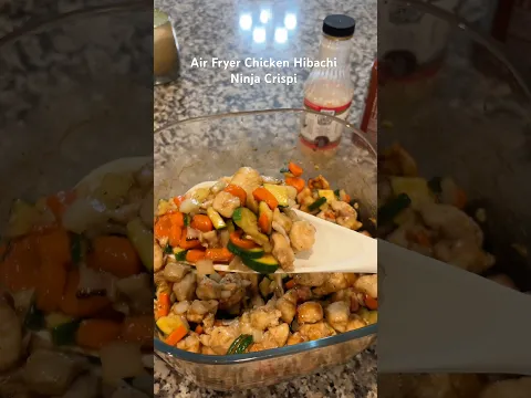 Air Fryer Hibachi Ninja Crispi #whatsfordinner #chicken #hibachi #dinner #ninjacrispi #ninjakitchen - YouTube thumbnail