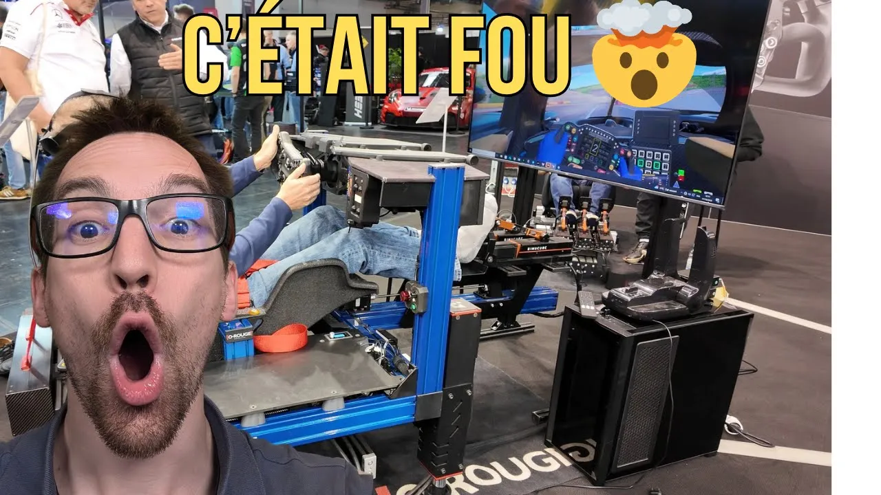 J'ai testé la Simracing Expo 2025 et c'était fou !