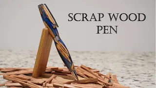 Woodturning From scrap wood to a beautiful resin pen