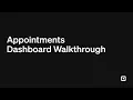 Square Appointments Dashboard Walkthrough
