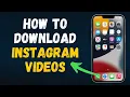 Download Lagu How to Download Instagram Videos in 2025 (EASY Step-by-Step Guide)