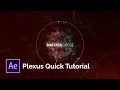 After Effects - Plexus Quick Tutorial