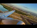 4K - Awesome Desert Gold Honolulu Takeoff