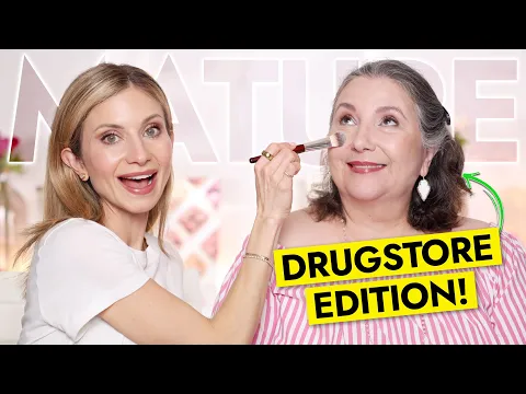 Download MP3 Drugstore Mature Skin Makeup Tutorial! Makeup on my Mom