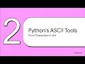 ASCII in Python for IT Professionals