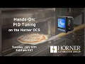 Hands-On PID Tuning on the Horner OCS