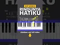 Download Lagu not angka pianika lagu rindunya hatiku #pianika #pianikacover #drumband tia monika