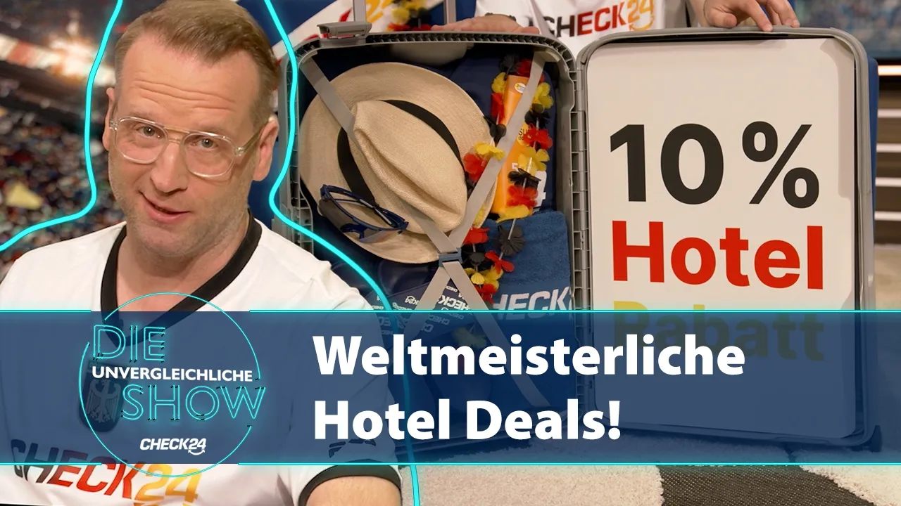 CHECK24 — CHECK24 — ReiseWeltMeister Deals für Hotels (YouTube video ad)
