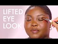 Lifted Eye Makeup Tutorial for Round Faces