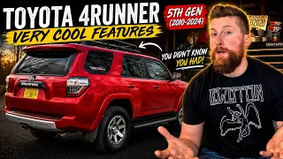 Top 10 Very interesting Toyota 4Runner 5th Gen Hidden Quirks and features You didn t know you had
