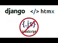 Django HTMX Example App Progress bar infinite scroll and modal with NO JavaScript