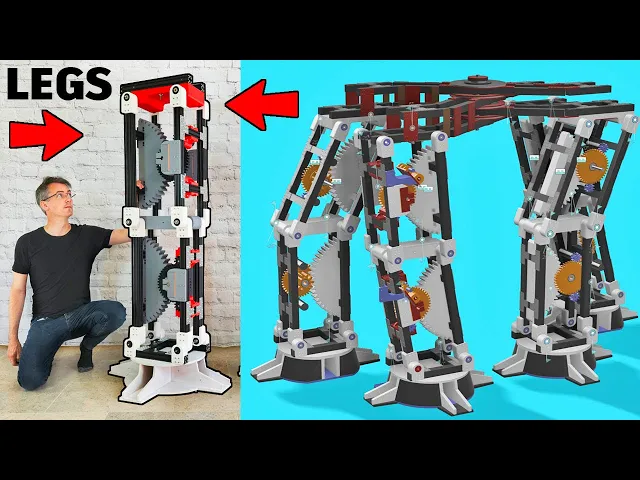 Building a working AT-AT big enough to ride on