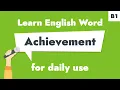 - Achievement Learn B1 English Noun