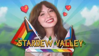 LAST DAY OF PRIDE 🏳️‍🌈 Can I marry everyone in Stardew Valley for charity?