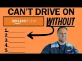 Amazon Flex Driver Requirements