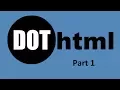 DOThtml Tutorial 1 - Elements Attributes