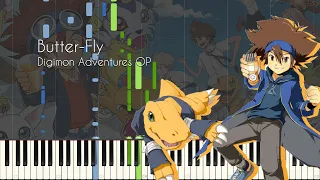 Download [Animenz Transcription + Sheets] Butter-Fly - Digimon Adventure OP MP3