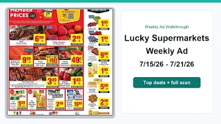 Lucky Supermarkets Weekly Ad 26 - 26 Top 10 Deals