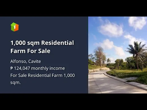 Download MP3 1,000 sqm Residential Farm For Sale