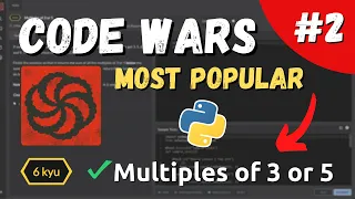 Multiples of 3 or 5 - Codewars Popular Katas SOLVED