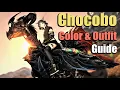 Chocobo Appearance - Outfit and Color Guide