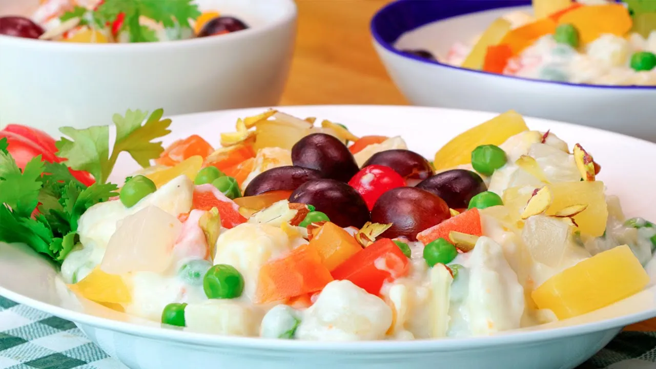 Russian Salad Recipe By SooperChef