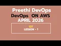 DAY 1 APRIL 2026 DEVOPS Batch DEMO GIT - 1