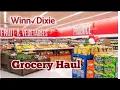 Winn Dixie Grocery Pantry Haul Browsing Gasoline