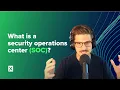 What is a security operations center SOC Full explainer