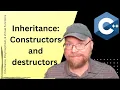 C Inheritance constructors and destructors in base and derived classes 3