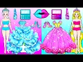 Download Lagu Học Làm Búp Bê Giấy - Rapunzel Và Elsa Trang Điểm \u0026 Làm Váy Cưới Hồng Xanh - Câu Chuyện Của Barbie