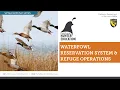 AHE 2020 - Webinar Waterfowl Reservation System and Refuge Operations