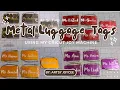 TEACHER APPRECIATION GIFT IDEA PERSONALIZED METAL LUGGAGE TAGS USING CRICUT JOY ARTSY JOYCEE