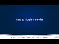 Intro to Google Calendar