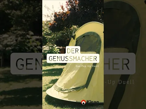 Der Genussmacher: Das Pop-Up Duell #youtubeshorts #kisag #zelt #garten #genussmoment #kisag