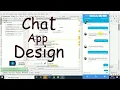 Chat App Design Android Studio Source Code